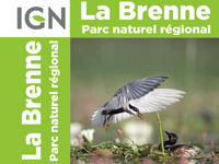 Carte IGN du parc naturel régional de la Brenne